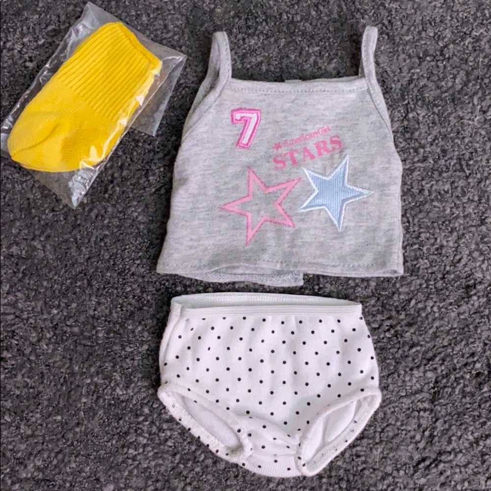 American girl doll brief set